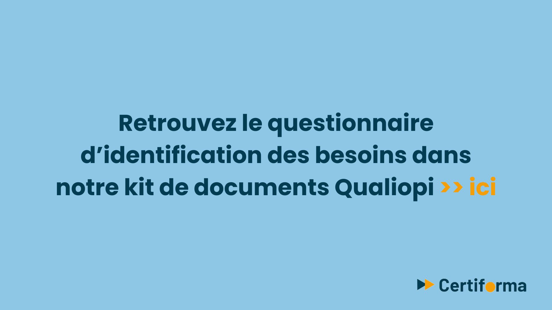 questionnaire identification besoins formation