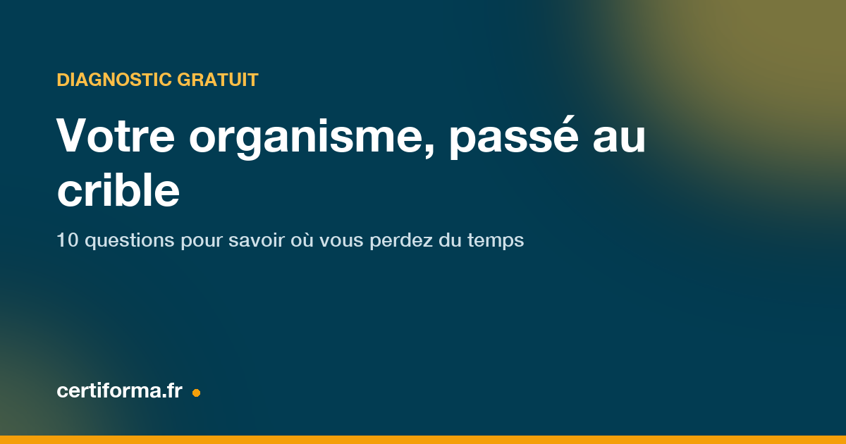Aperçu du diagnostic express Certiforma