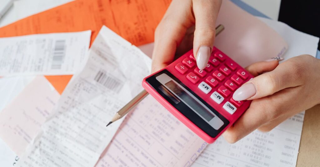 Calcul du financement d'une formation professionnelle sur un bureau